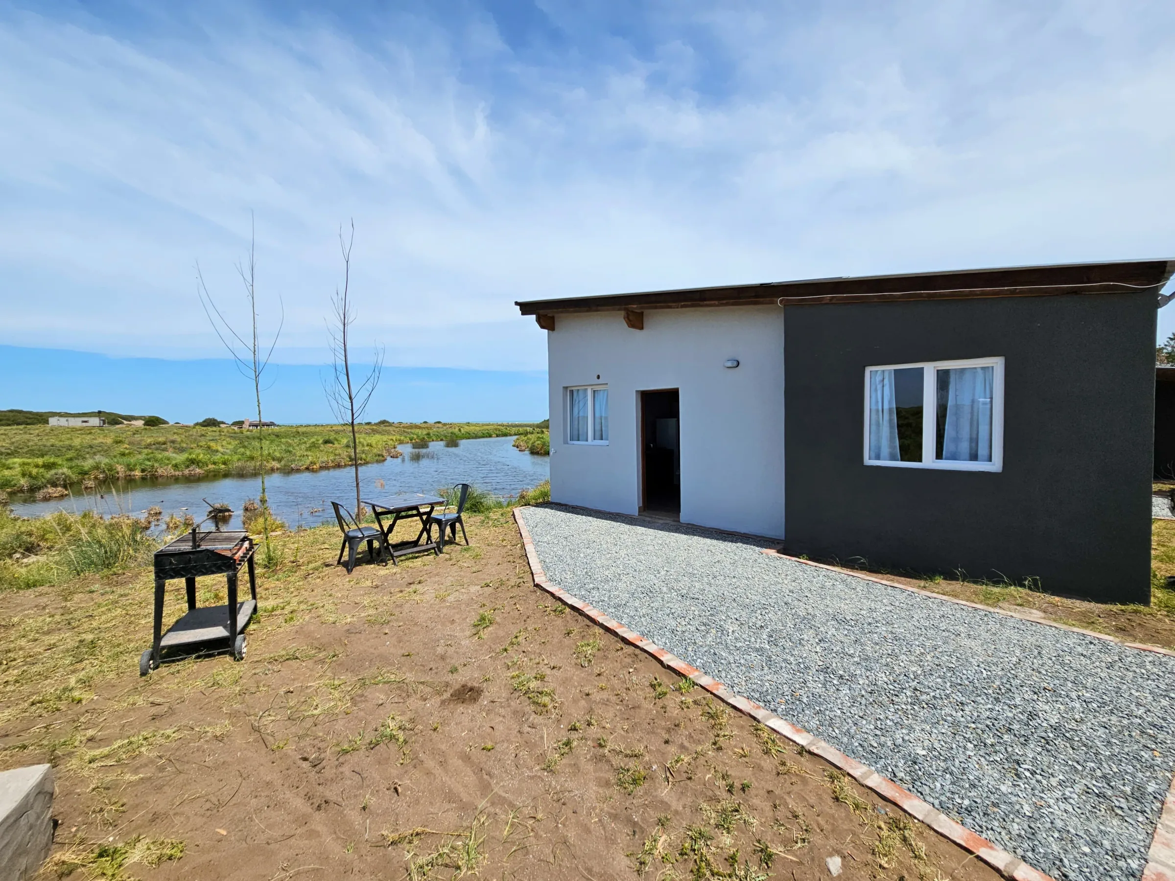 Frente de La Casa del Arroyo en Balneario Reta
